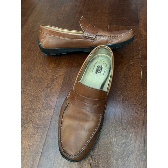 Samuel Hubbard Men’s Free Spirit Driver in Whiskey Tan, Size 11 M main image 6